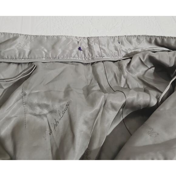 NEW Ralph Lauren Purple Label Sequin Wide Leg Trousers Womens Small Pants - Picture 9 of 15